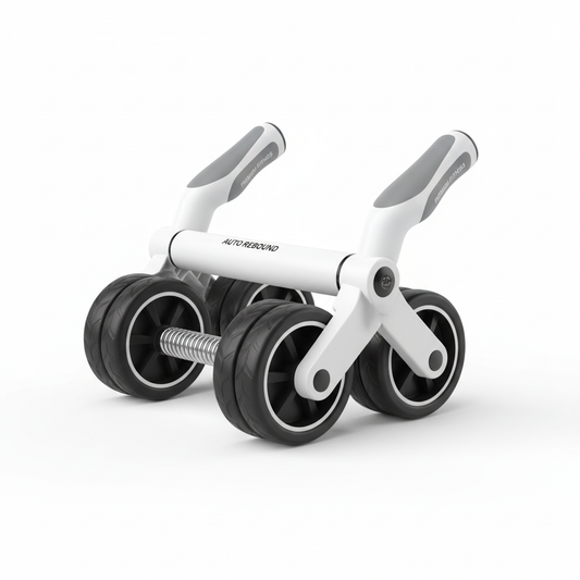 Four-wheel Abdominal Wheel Automatic Rebound AB Roller