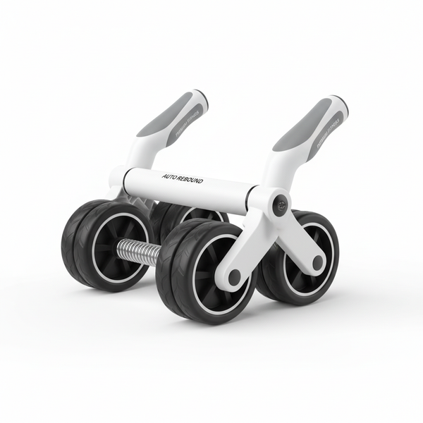 Four-wheel Abdominal Wheel Automatic Rebound AB Roller